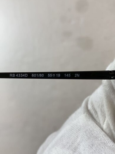 商品画像：RB4334D/サングラス/BLK/BLU/メンズ 5