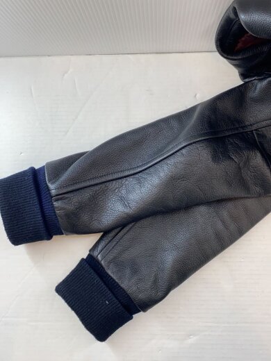 商品画像：シングルライダースジャケット/44/牛革/BRD/無地/RR-12AW-JK002 6