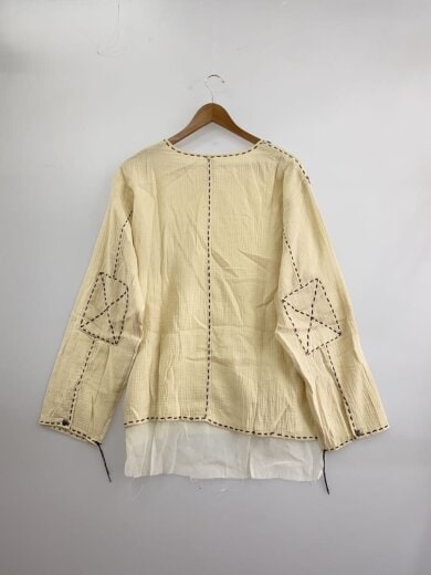 商品画像：長袖Tシャツ/1/コットン/IVO/無地/24KO-SS12コットンガーゼプルオーバー 2