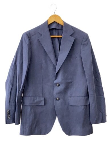 商品画像：テーラードジャケット/46/シルク/NVY/61-07-31-07011// 1