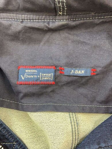 商品画像：ジップパーカー/S/コットン/インディゴ/無地 3