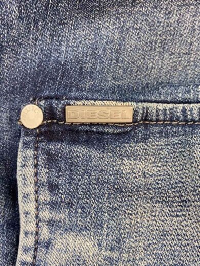 商品画像：ジップパーカー/S/コットン/インディゴ/無地 7