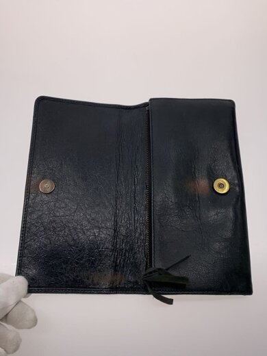 商品画像：2つ折り財布/グリーン/無地/メンズ// 4