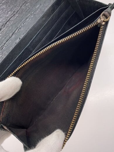 商品画像：2つ折り財布/グリーン/無地/メンズ// 5