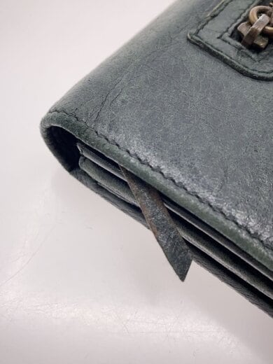 商品画像：2つ折り財布/グリーン/無地/メンズ// 8