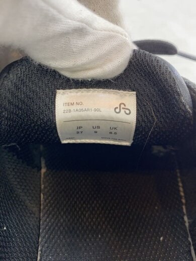 商品画像：ローカットスニーカー/27cm/BLK/22B-1A05AR1-90L// 5