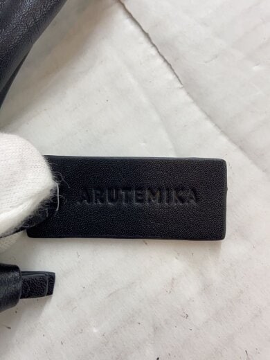 商品画像：ARUTEMIKA/ハンドバッグ/レザー/ブラック/無地// 5