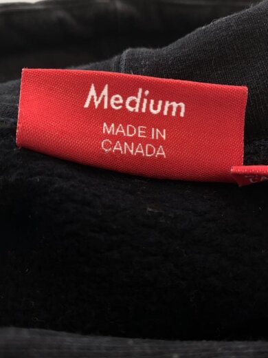 商品画像：パーカー/M/コットン/BLK/無地/pearl hooded 4