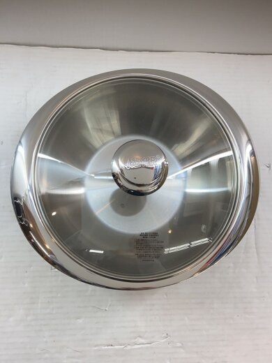 商品画像：ニューパン/22cm/ガラス蓋付/IH対応 2