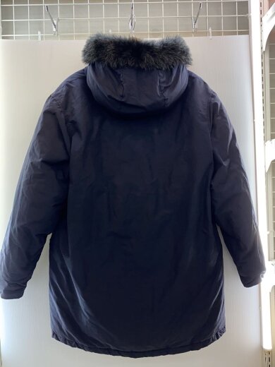 商品画像：ダウンジャケット/L/コットン/ネイビー/無地/8243TO 2