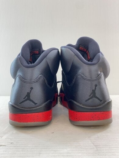 商品画像：スレ有/AIR JORDAN 5 RETRO/エアジョーダンレトロ/ブラック/136027-006/US9 8