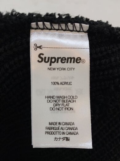 商品画像：ニットキャップ/FREE/アクリル/ブラック/無地/メンズ 4