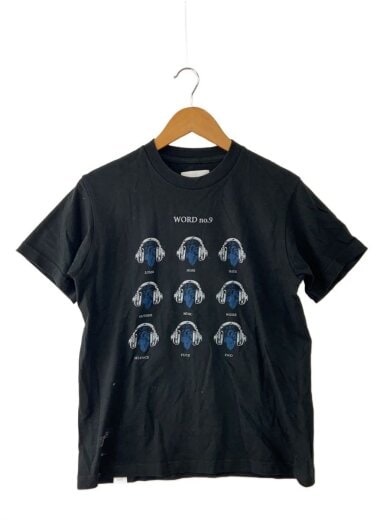 商品画像：Tシャツ/1/コットン/BLK/プリント/117222003// 1