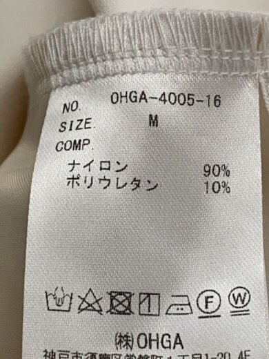 商品画像：ストレートパンツ/M/ナイロン/ホワイト/無地/OHGA-4005-16 5