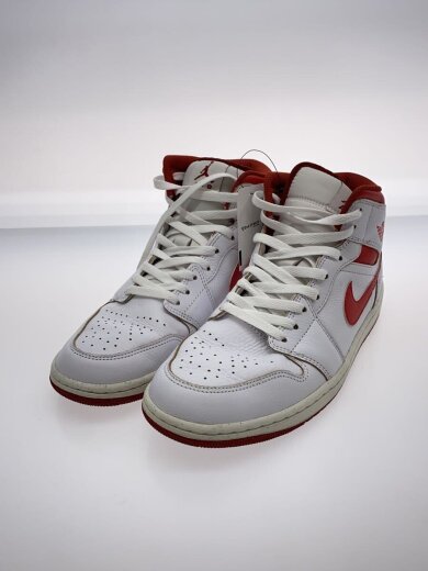 商品画像：AIR JORDAN 1 MID_エア ジョーダン 1 ミッド/28cm/WHT// 2