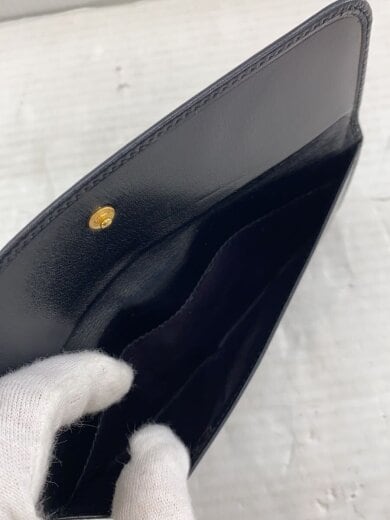 画像：GUCCI長財布/レザー/ブラック/無地/メンズ//5