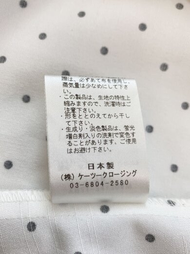 商品画像：長袖ブラウス/36/ポリエステル/WHT/ドット/YR21-24170AW 5