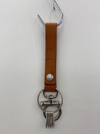 商品画像：服飾雑貨/レザー/キャメル/無地/メンズ/キーフロック/状態考慮 2