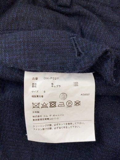 商品画像：ボトム/S/ウール/BLK/無地/dh-p027 5