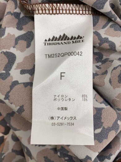 商品画像：半袖ワンピース/FREE/ナイロン/BRW/総柄/TM252QP00042// 4