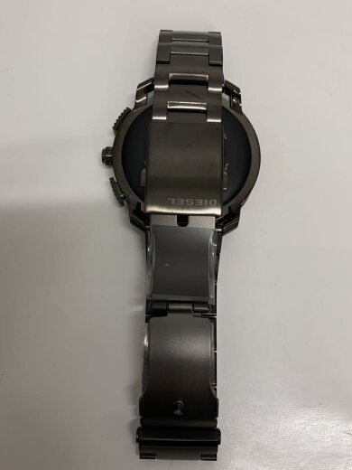 商品画像：DIESEL On Axial 48mm DZT2017 ガンメタル【タッチスクリーン】箱付き 5