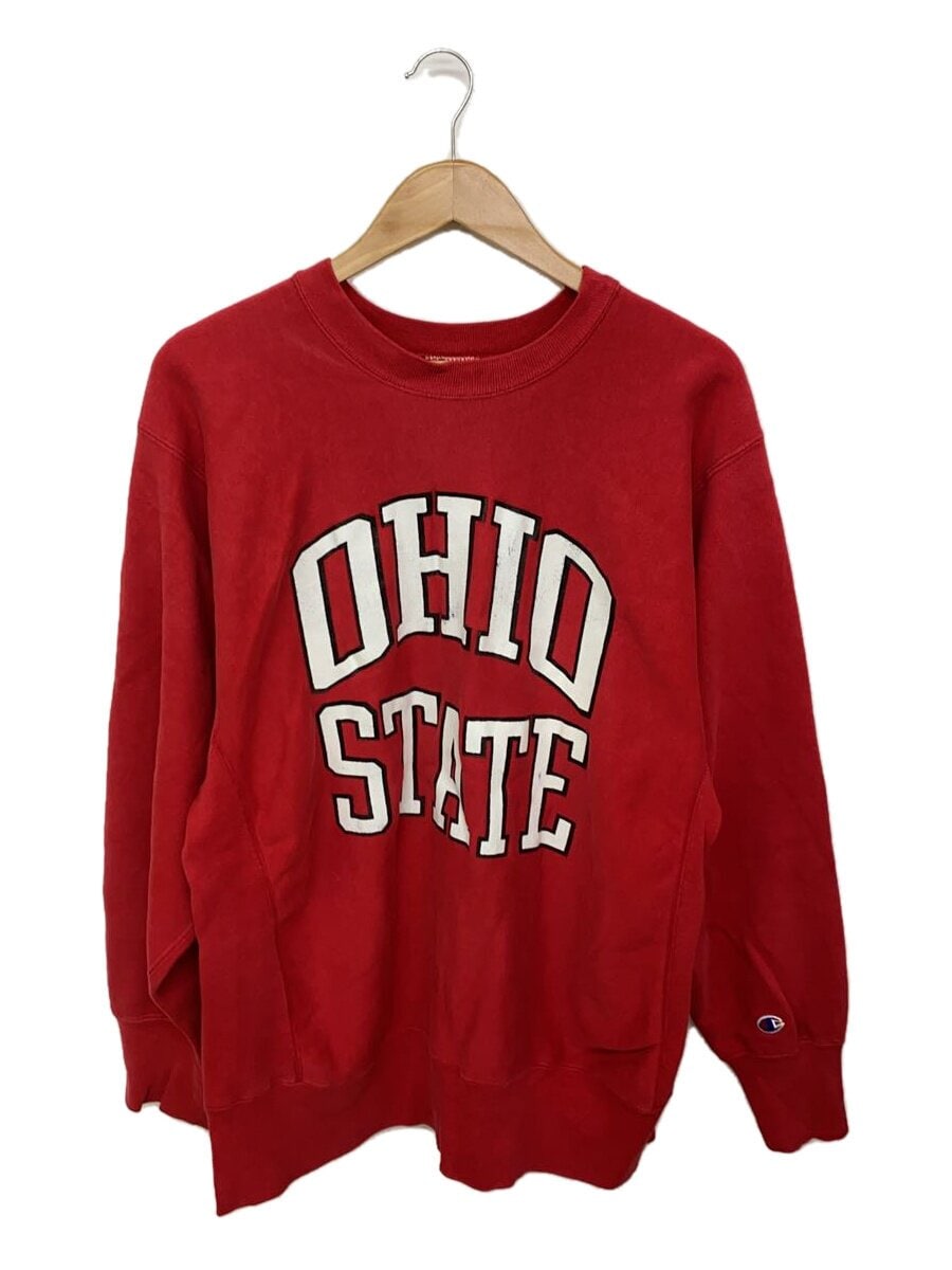 Champion / 80S/スウェット/XL/コットン/RED