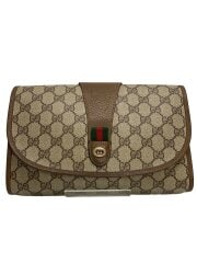 GUCCI(グッチ) / クラッチバッグ[仕入]/レザー/グレー/449652// | 中古