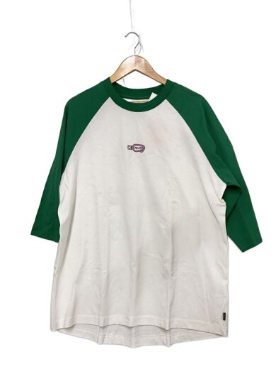 商品画像：POLER/7分袖カットソー/L/コットン/GRN/251MCV0065// 1
