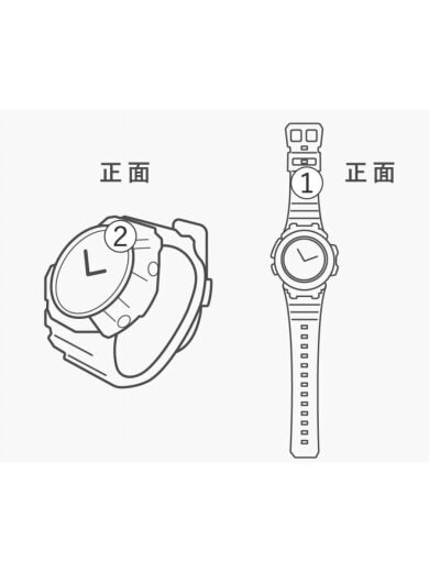 商品画像：腕時計/アナログ/BLK/電池切れ// 9