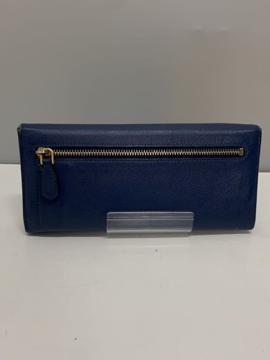 商品画像：長サイフ/牛革/BLU/無地/レディース/1M1132 2