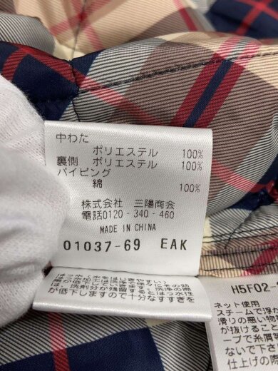 商品画像：キルティングジャケット/--/ポリエステル/BLK/無地/H5F02-230 5