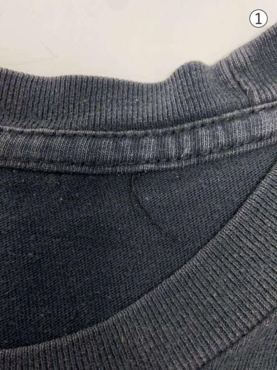 商品画像：Tシャツ/--/コットン/BLK 3