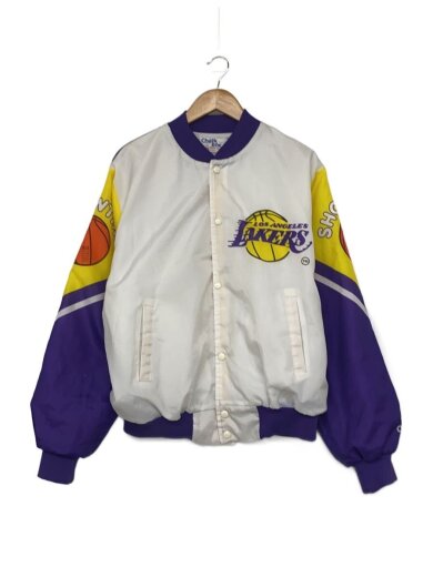 商品画像：90S/スタジャン/L/ナイロン/PUP/総柄 1