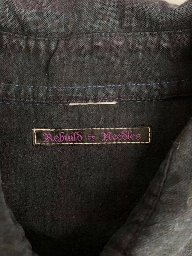 商品画像：長袖シャツ/--/コットン/BLK/RW395/再構築/ネル 3