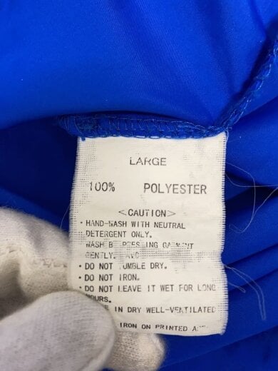 商品画像：マウンテンパーカ/L/ポリエステル/BLU 4