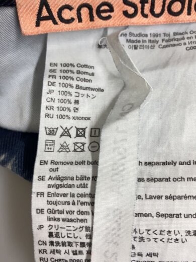 商品画像：ボトム/29/コットン/NVY/無地/C00044/1991 toj Black Ocean 6