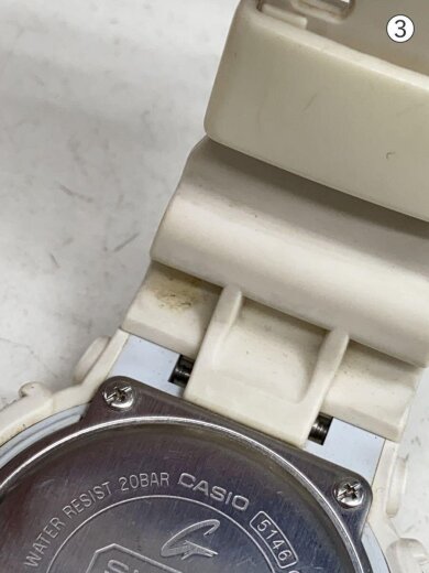 商品画像：クォーツ腕時計/アナログ/WHT/GA-110RG 8