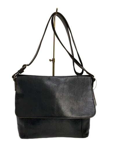 商品画像：ショルダーバッグ/レザー/BLK 1