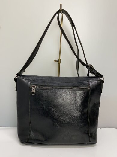 商品画像：ショルダーバッグ/レザー/BLK 3