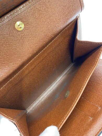 商品画像：ポルト・トレゾール・エテュイ・パピエ_モノグラム・キャンバス/PVC/BRW/総柄/メンズ 5