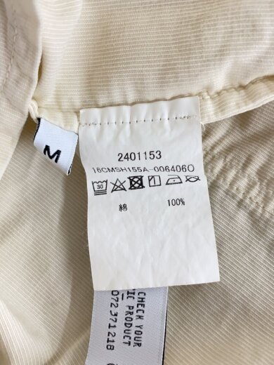 商品画像：長袖シャツ/--/コットン/CRM/無地// 4