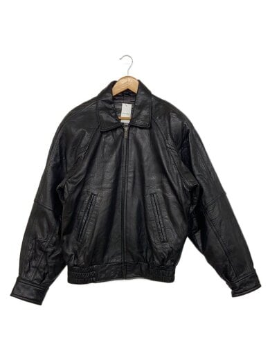 商品画像：レザージャケット・ブルゾン/S/レザー/BLK 1