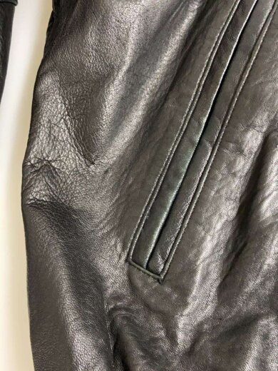 商品画像：レザージャケット・ブルゾン/S/レザー/BLK 6