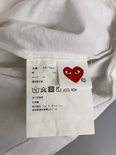 商品画像：Tシャツ/M/コットン/WHT/ax-t801// 4