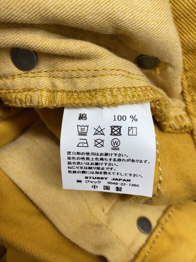 商品画像：ボトム/34/コットン/YLW/無地// 5