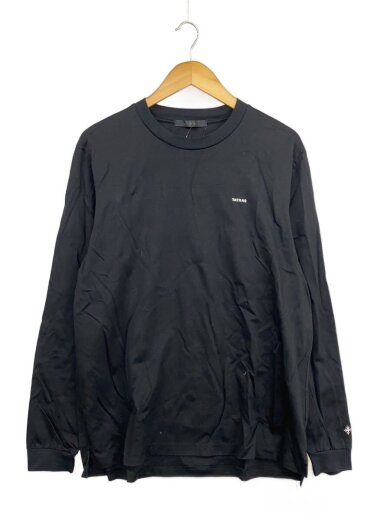 商品画像：長袖Tシャツ/--/ポリエステル/BLK/無地/mtat24s8196// 1