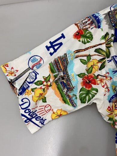 商品画像：アロハシャツ/M/--/マルチカラー/総柄/Dodgers 5