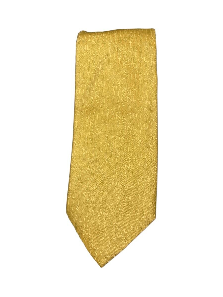 LOUIS VUITTON / ネクタイ/シルク/YLW/メンズ
