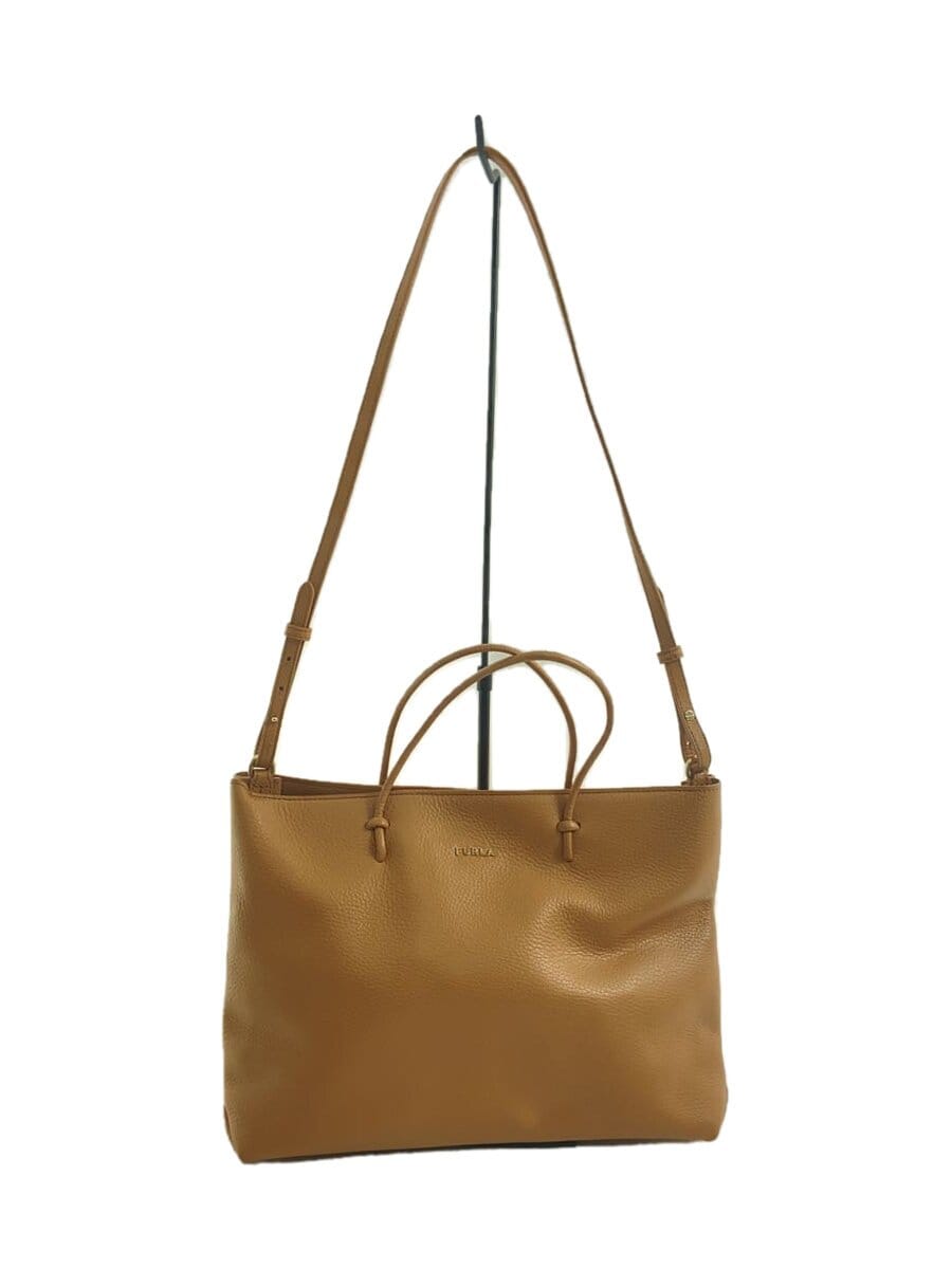 FURLA / FURLA フルラ/エッセンシャルM/ショルダーバッグ/レザー/BRW