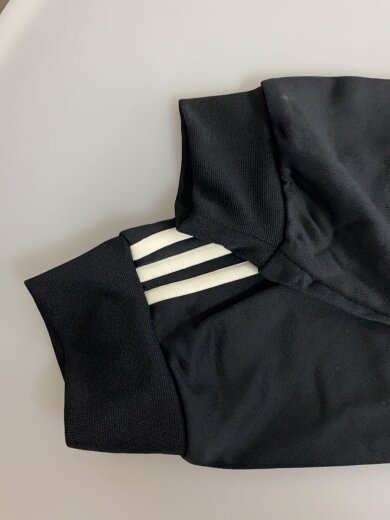 商品画像：ジャージ/XL/ポリエステル/BLK/H47046 5